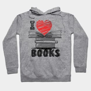 I love books Hoodie